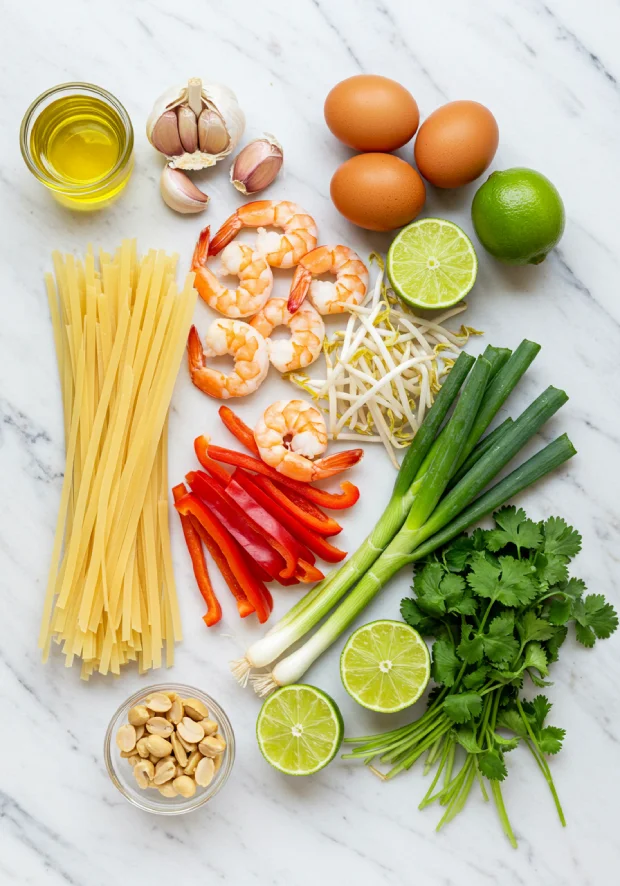 Pad Thai ingredients