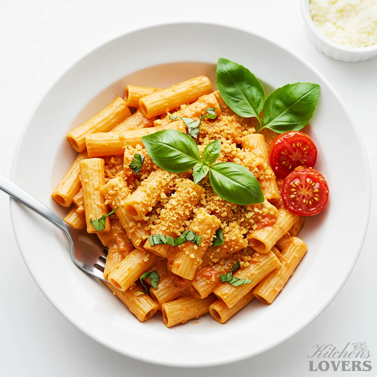 Four Cheese Pasta Cheesecake Factory (Stovetop Copycat)