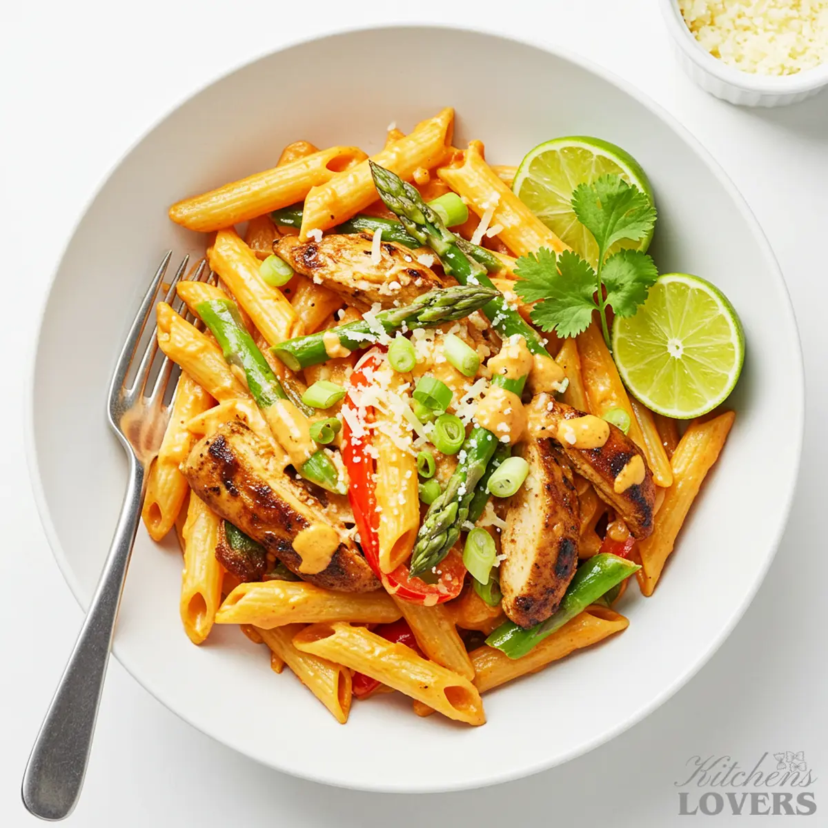 Jerk Chicken Pasta (Creamy Bahama Breeze Copycat)