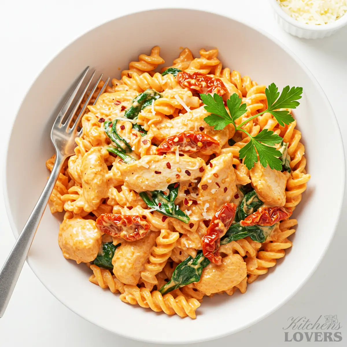Marry Me Chicken Pasta (Easy Rotisserie Recipe)